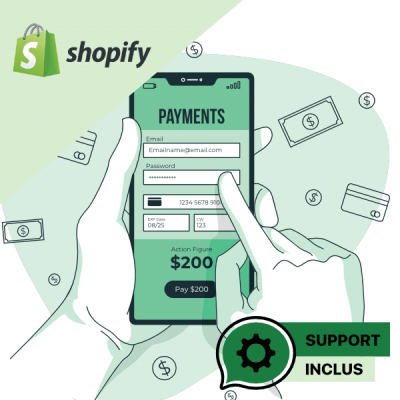 support-shopify-stripe-installation Support pour installer Stripe et Analytics sur Shopify
