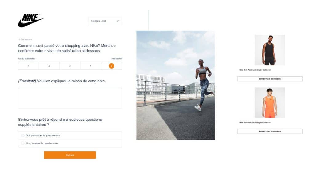 Analyse Nike.com et ses transactionnels - Ecomsight